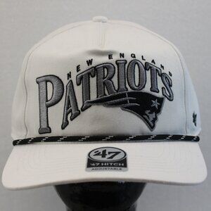 New England Patriots '47 HITCH Wave Speckle Adjustable Snapback Cap Hat Adult OS
